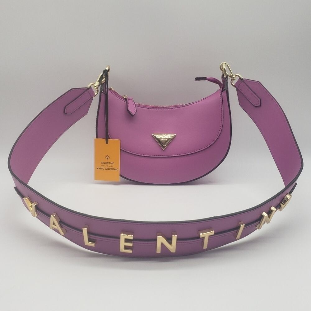 Valentino By Mario Valentino Genuine Leather Crossbody Made In Italy NWT